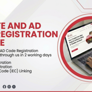 ICEGATE AND AD CODE REGISTRATION